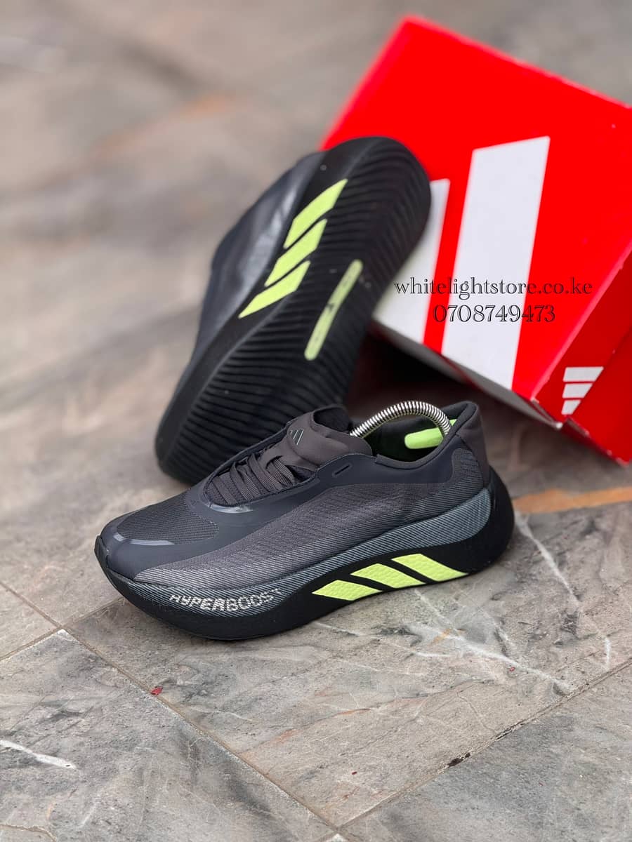 Adidas Adidas Hyperboost edge black/green running shoes Nairobi